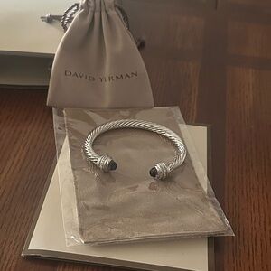 David Yurman Amethyst Cable Bracelet